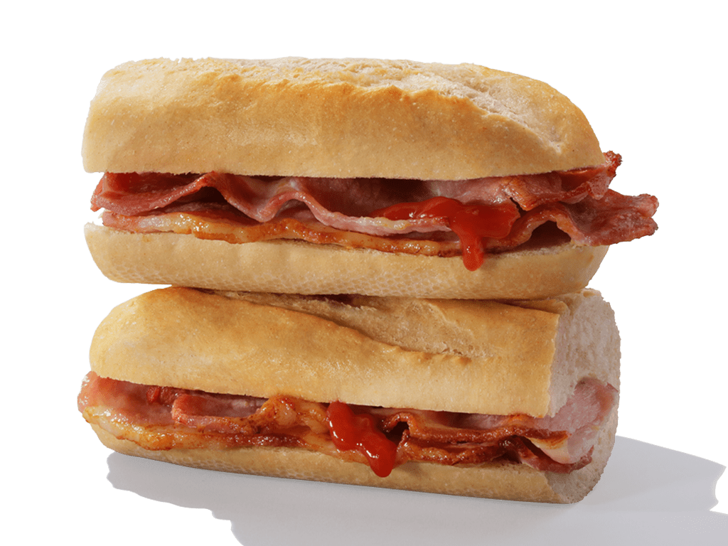 Greggs Bacon Breakfast Baguette