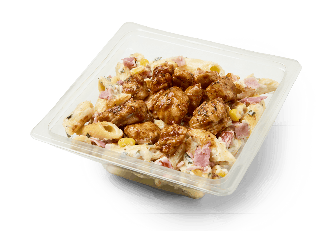 Greggs BBQ Chicken & Bacon Pasta