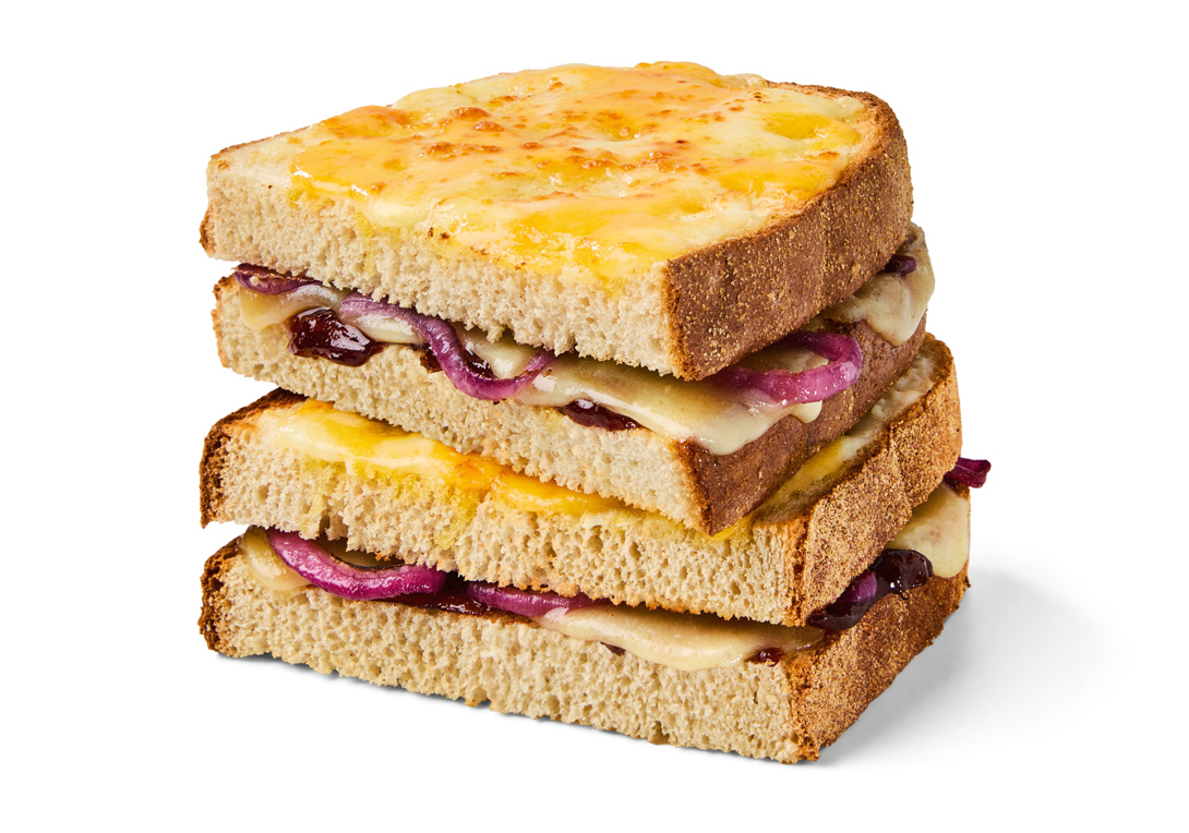 Greggs Cheese & Caramelised Onion Toastie