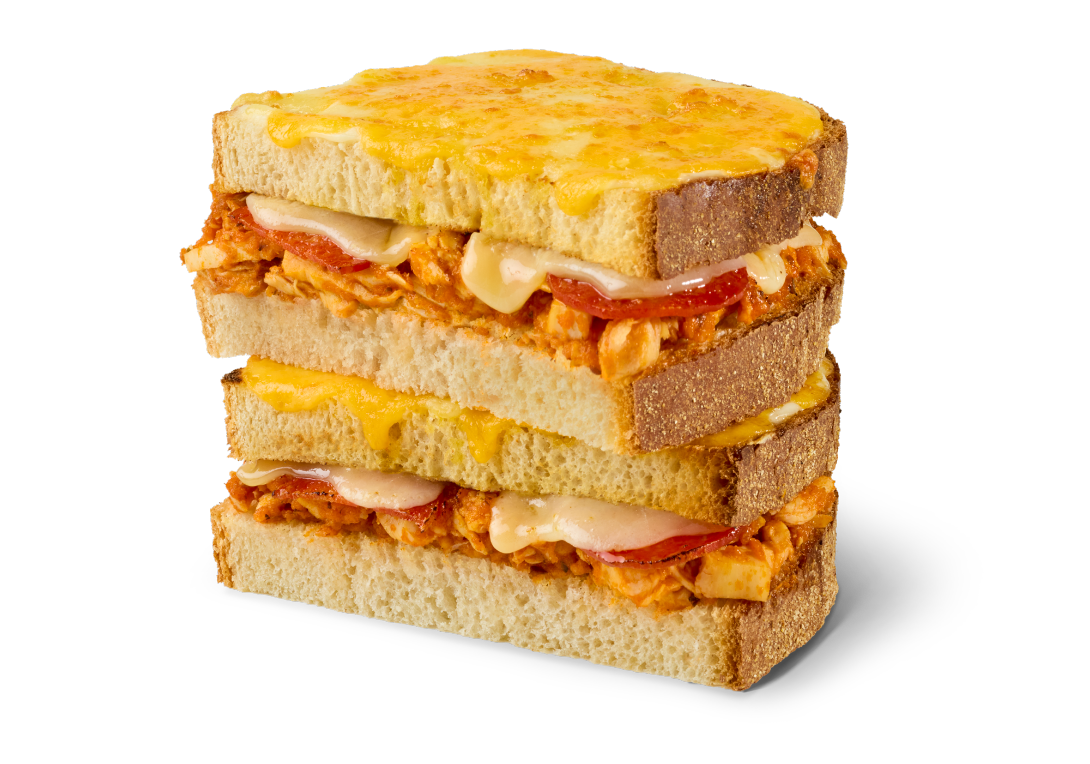 Greggs Chicken & Pepperoni Pizza Toastie