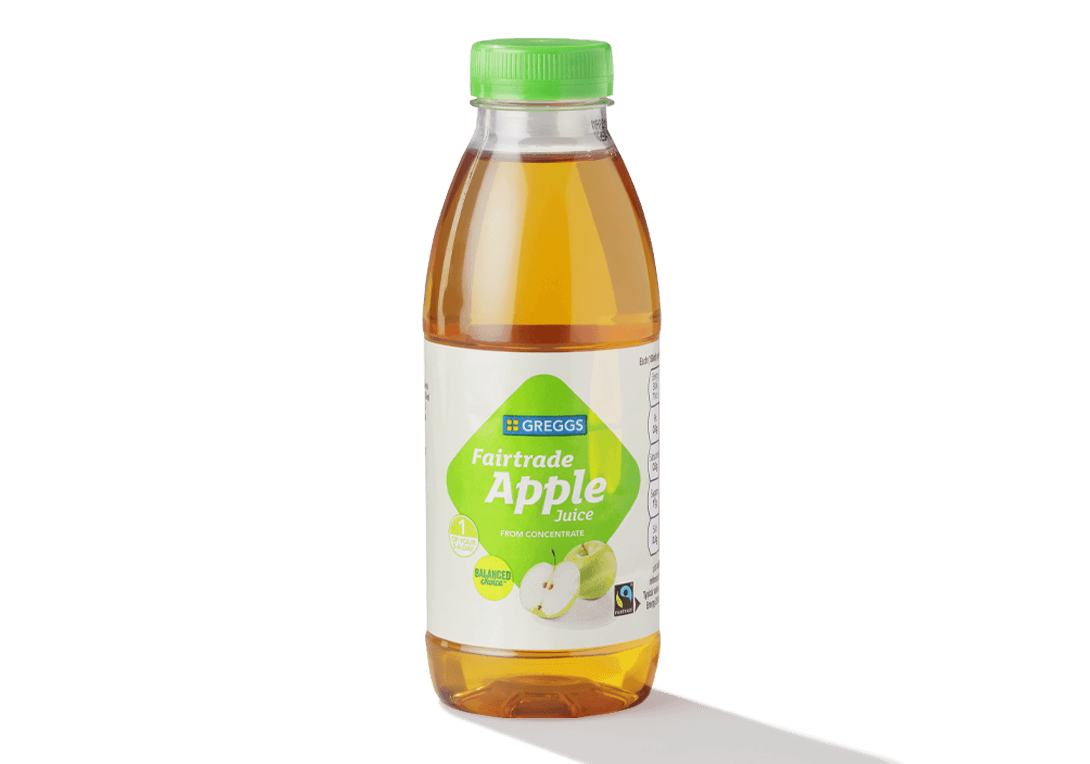 Greggs Fairtrade Apple Juice