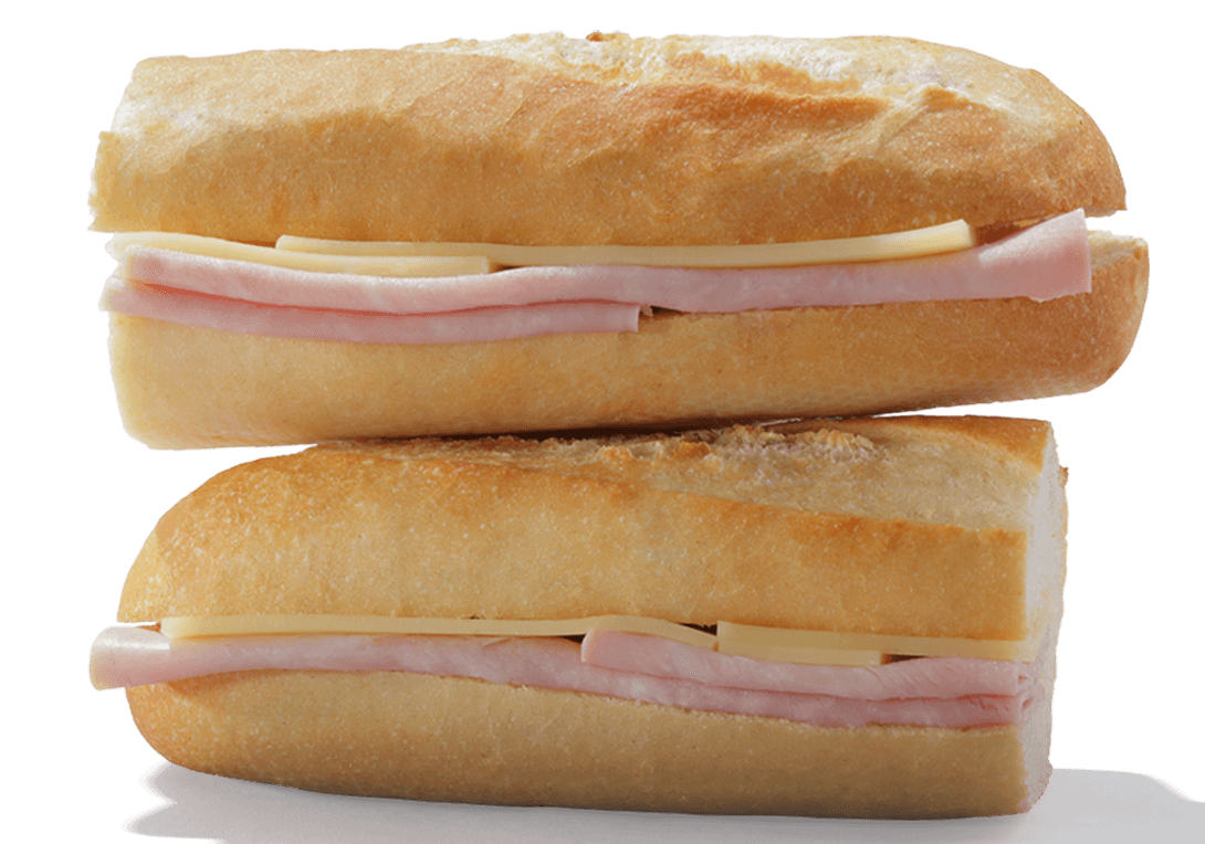 Greggs Ham and Cheese Baguette