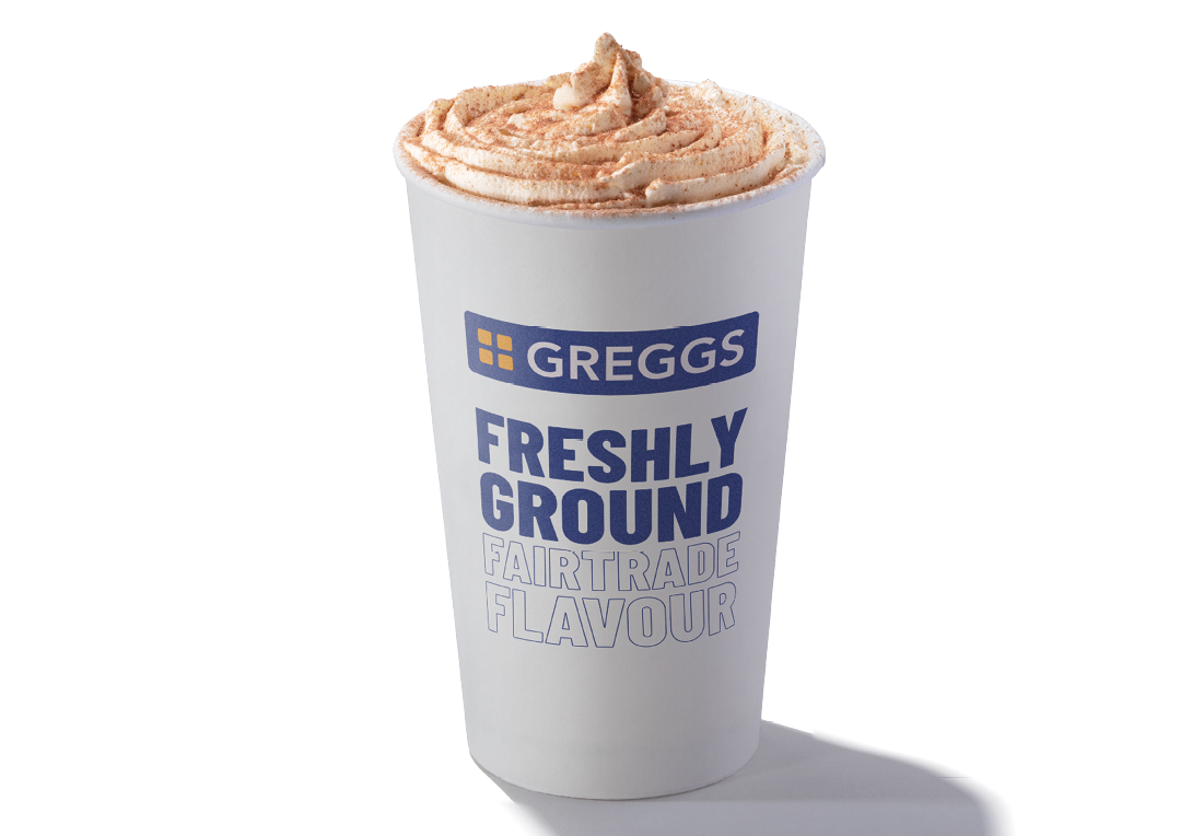 Greggs Large Caramel Latte