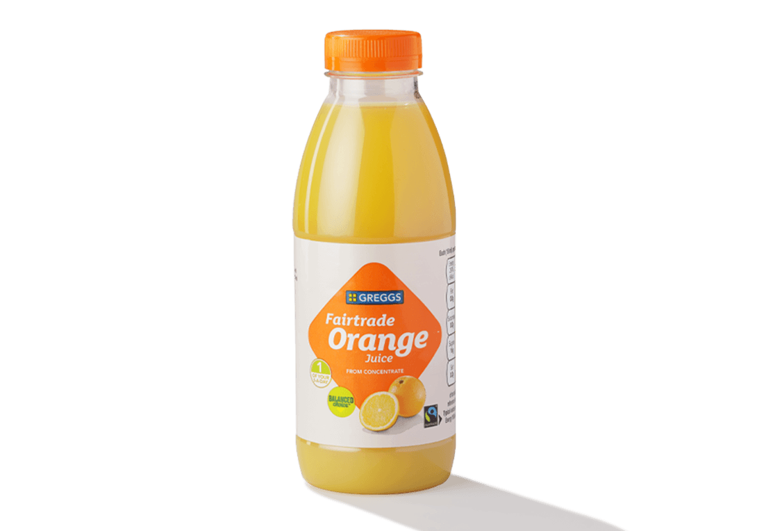 Greggs Large Orange Juice