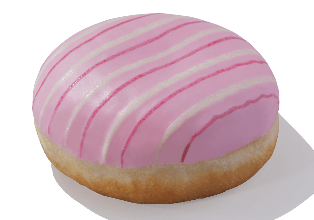Greggs Pink Jammie Doughnut