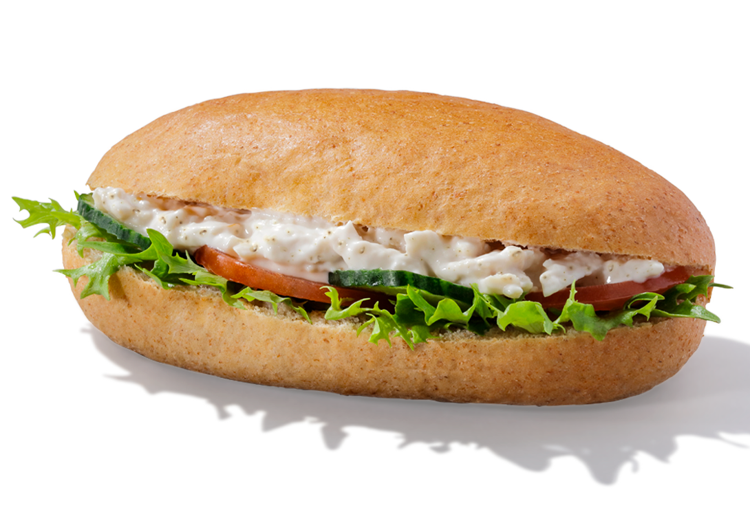 Greggs Roast Chicken Salad Roll