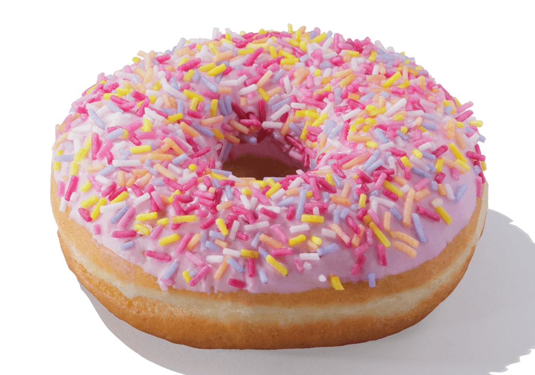 Greggs Sugar Strand Doughnut