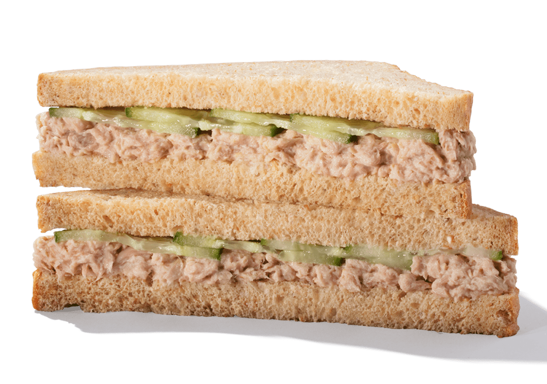 Greggs Tuna Mayonnaise & Cucumber Sandwich